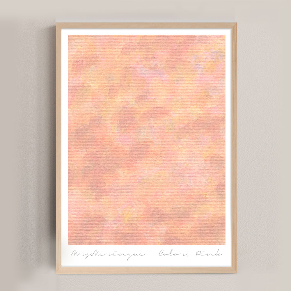 Colors, Pink poster